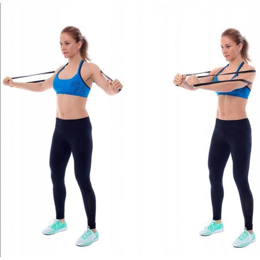 Resistance band | Weerstandsbanden | Weerstands Set | Fitness elastiek | Zwart