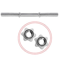 Halterstang | Barbell | Chroomstaal | 40 cm | 28 mm