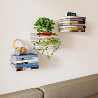 FloatyBooks™ | Onzichtbare zwevende boekenplanken