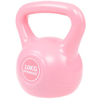 PVC Kettle Bell | Kettlebell | Roze | 10 kg