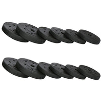 Dumbellset - 20 KG - Halter Verlengstuk - Verstelbaar - Complete Set - Thuis Sporten - Zwart