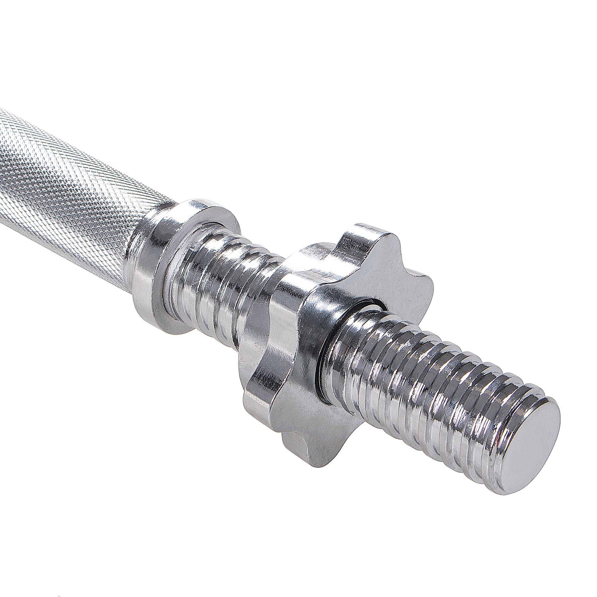 Korte Halterstang | Barbell | Chroomstaal | 36 cm | 1.66KG