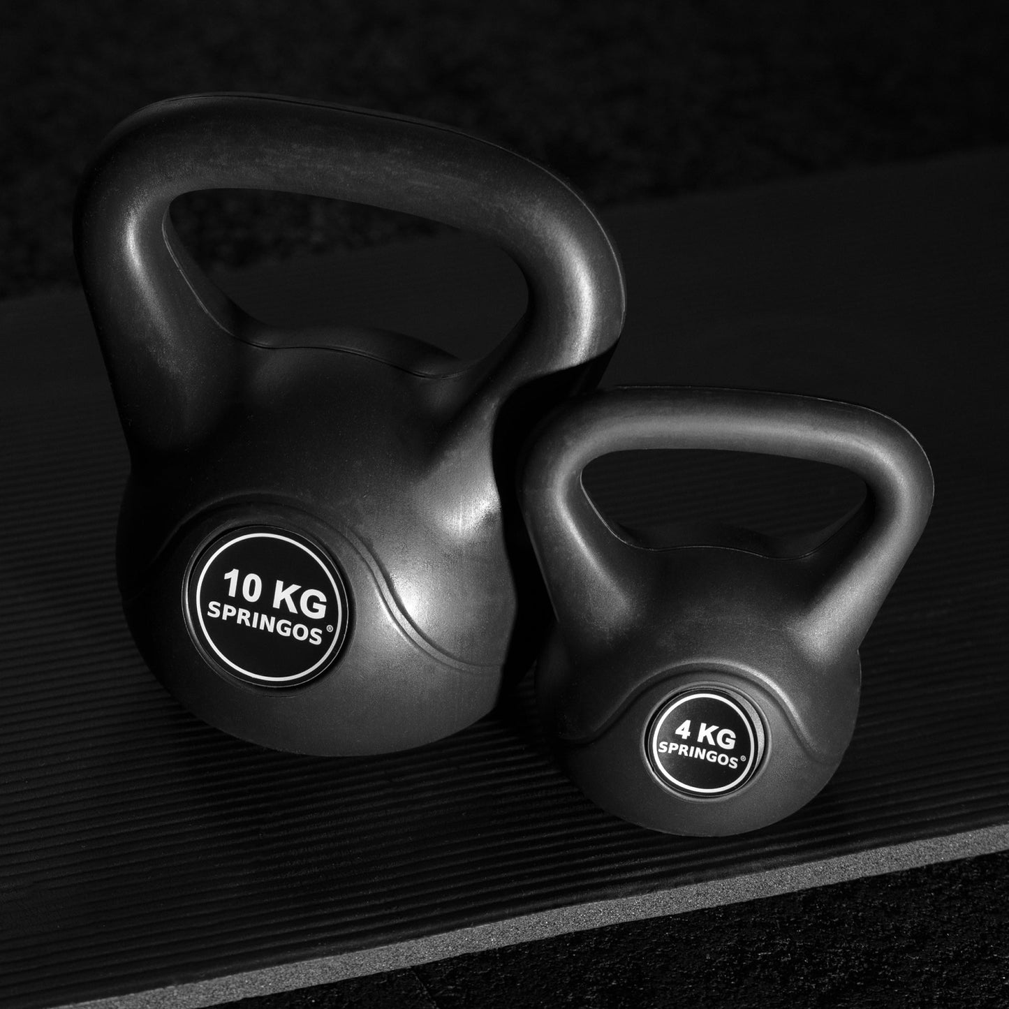 Kettlebell | Zwart | 4 kg