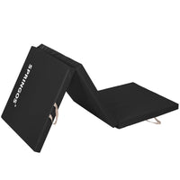 Fitnessmat | 3 Delig | 180 x 60 x 5.5 cm | Zwart