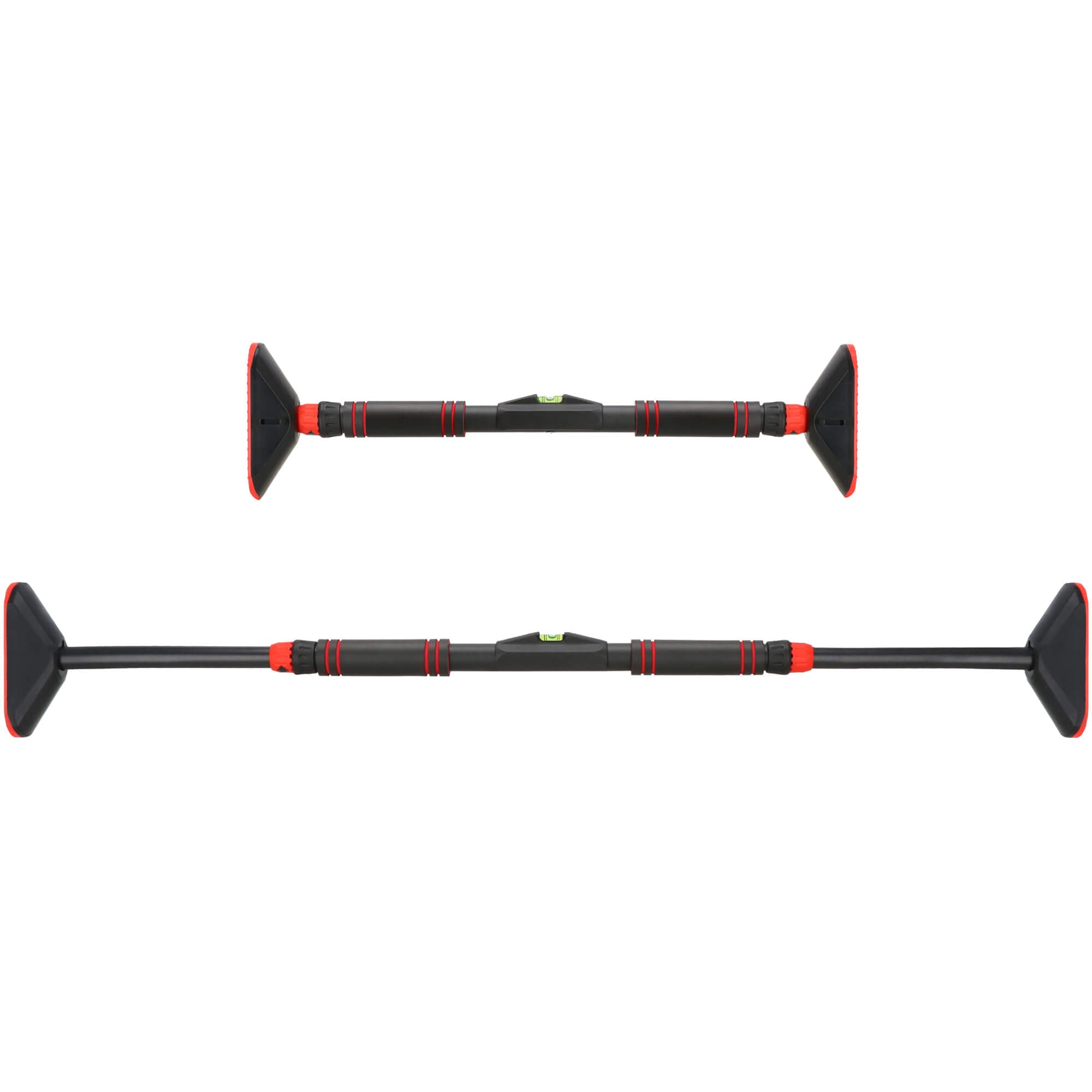 Pull Up Bar - Optrekstang - Metaal - Kunststof - Zwart - 64-100 CM - 150KG