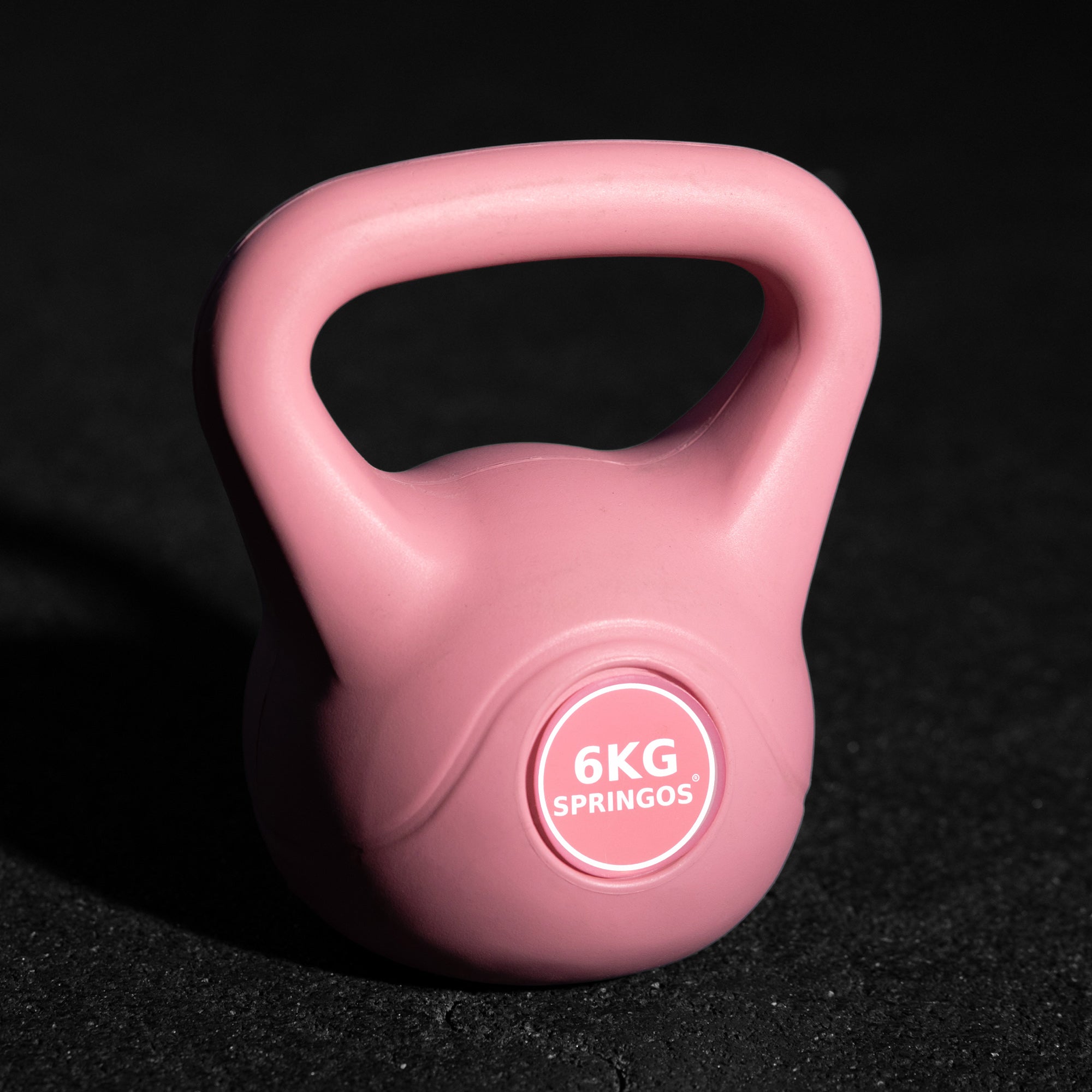 PVC Kettle Bell | Kettlebell | 6 kg | Roze