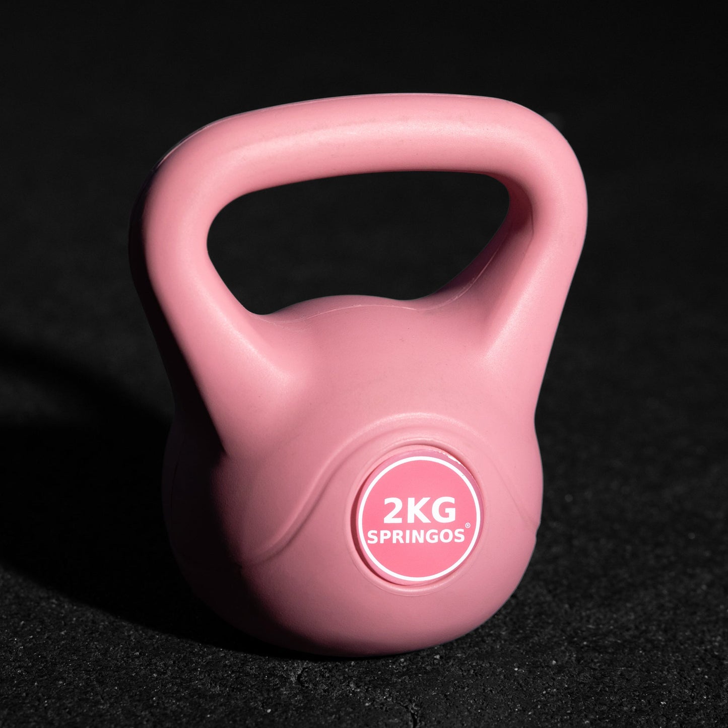 PVC Kettle Bell | Kettlebell | 2 kg | Roze