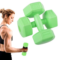 Dumbbell Set - 1,5 KG - Groen - Oefengewichten
