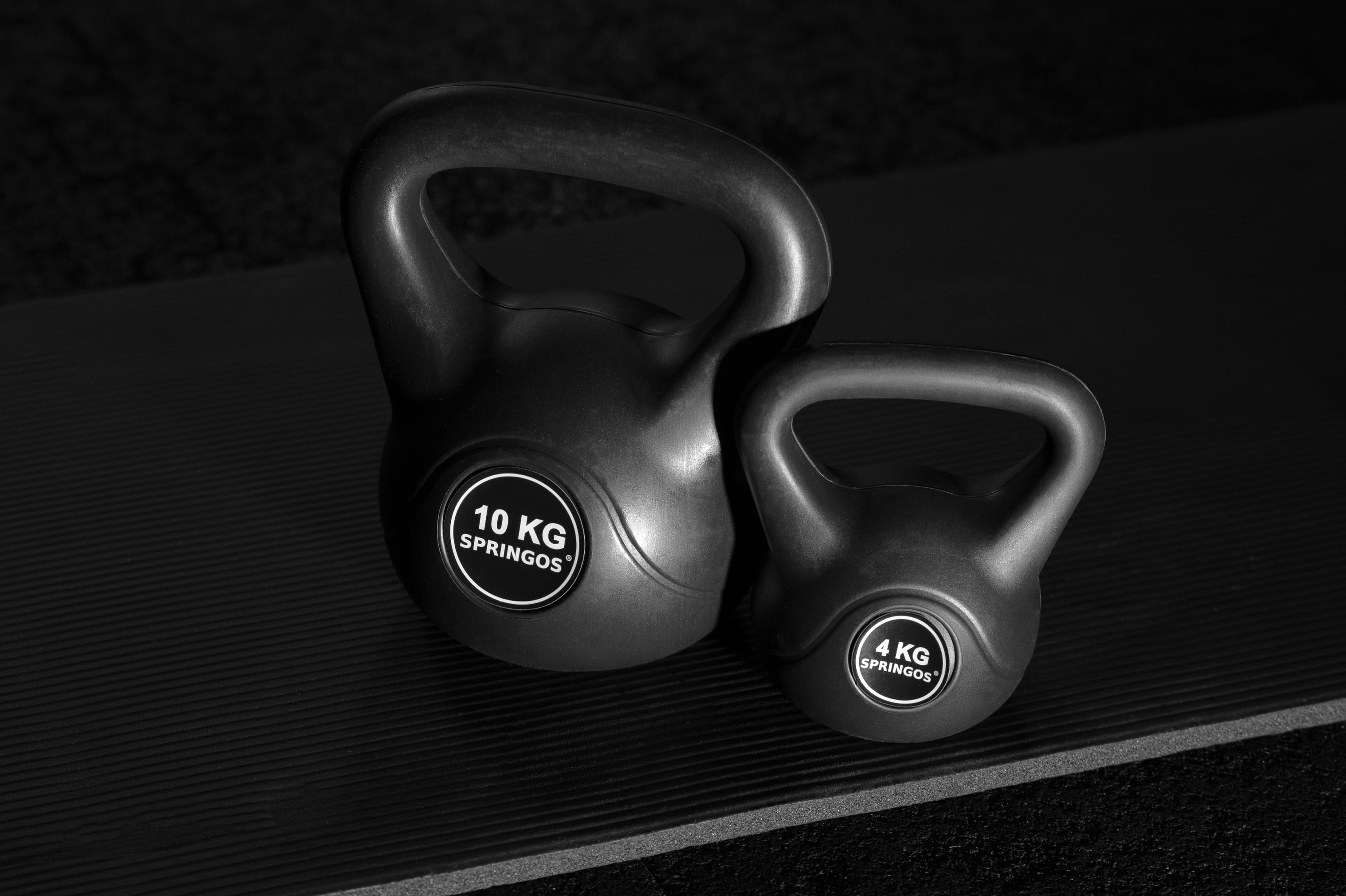 Kettlebell | Zwart | 10 kg