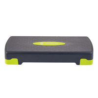 Aerobic Stepper | Verstelbaar | Inclusief Mat | Grijs/Groen