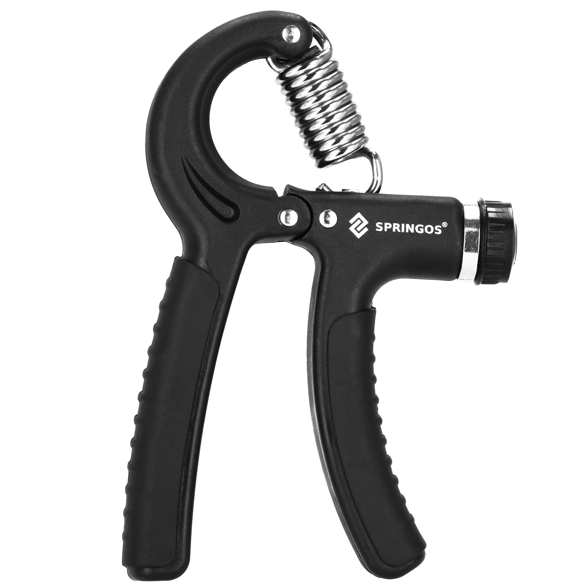 Handtrainer | Handknijper | Zwart/Grijs | 5- 60 Kg