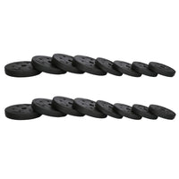Dumbbell Set | 30 kg | Zwart/Rood