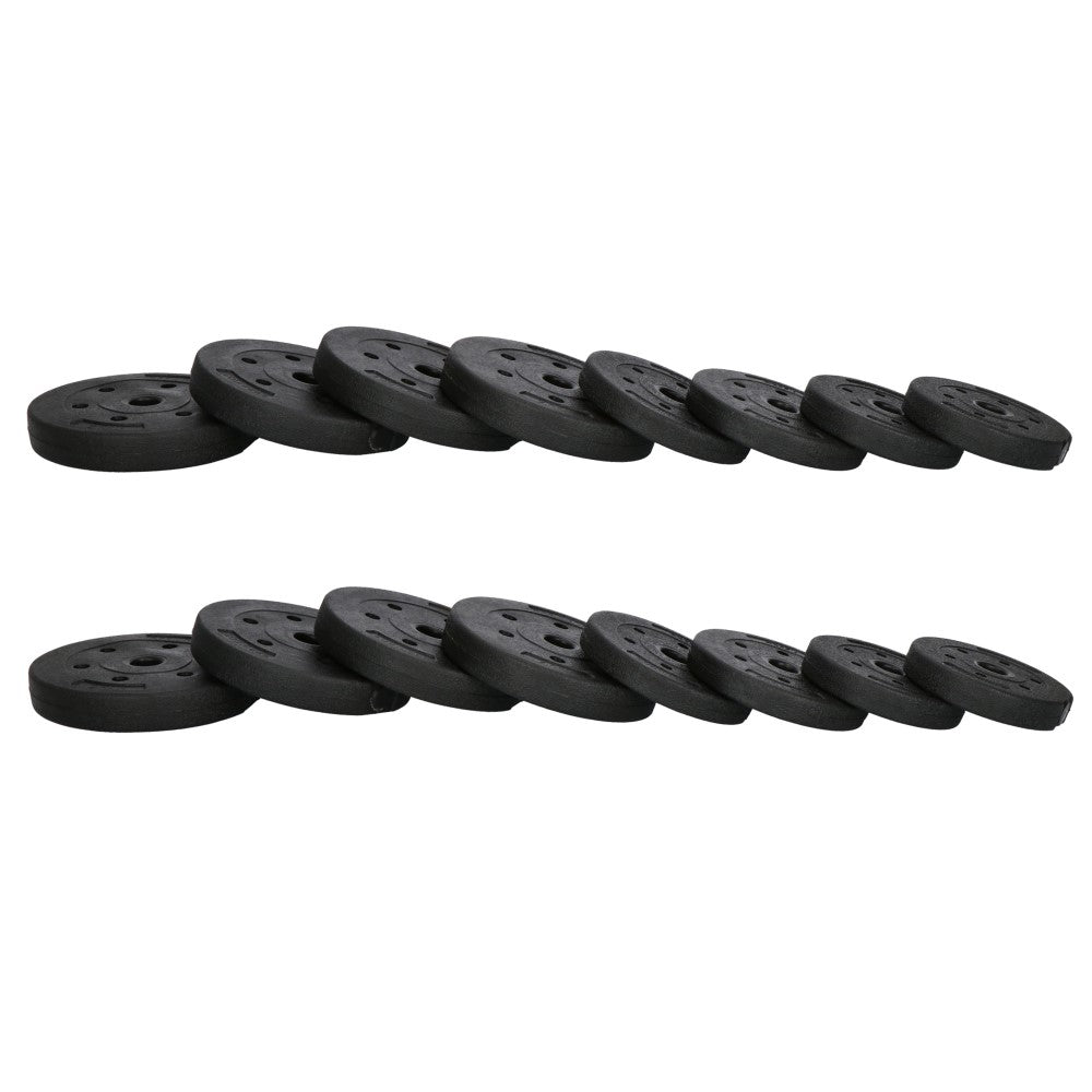 Dumbbell Set | 30 kg | Zwart/Rood