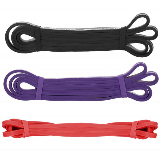 Resistance Band Set | Weerstandselastieken | Weerstandstube Set | Resistance banden | Rood/Paars/Zwart