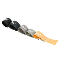 Weerstand Band Set | Weerstandselastieken | Weerstand Set | Fitness Elastiek | 5 stuks | Grijstinten