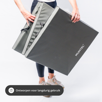 Fitnessmat - Sportmat - Premium Kwaliteit - Opvouwbaar - 3 Delig - 180 X 60 X 5.5 cm - Grijs