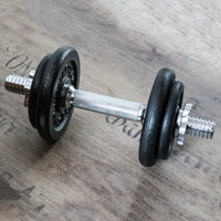 Korte Halterstang | Barbell | Chroomstaal | 36 cm | 1.66KG