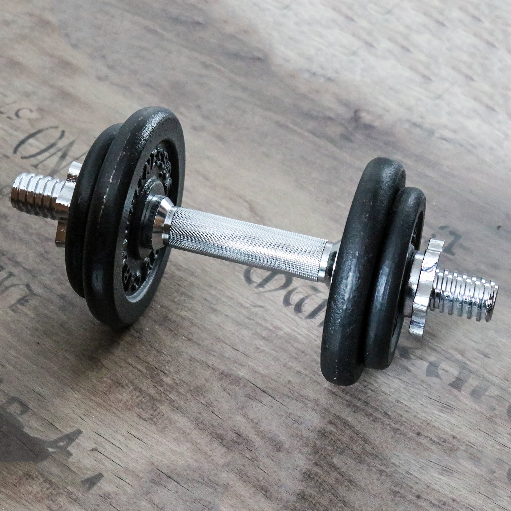 Korte Halterstang | Barbell | Chroomstaal | 36 cm | 1.66KG