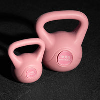 PVC Kettle Bell | Kettlebell | Roze | 10 kg