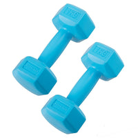 Dumbbell Set - 1 KG - Blauw - Oefengewichten