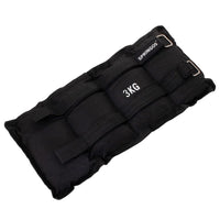 Pols- en enkelgewicht | 2 Stuks | 3 kg | Zwart
