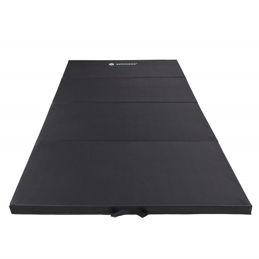 Fitnessmat | 4 Delig | 240 x 120 x 5.5 cm | Zwart