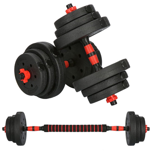 Dumbbell Set | 20 kg | Zwart/Rood