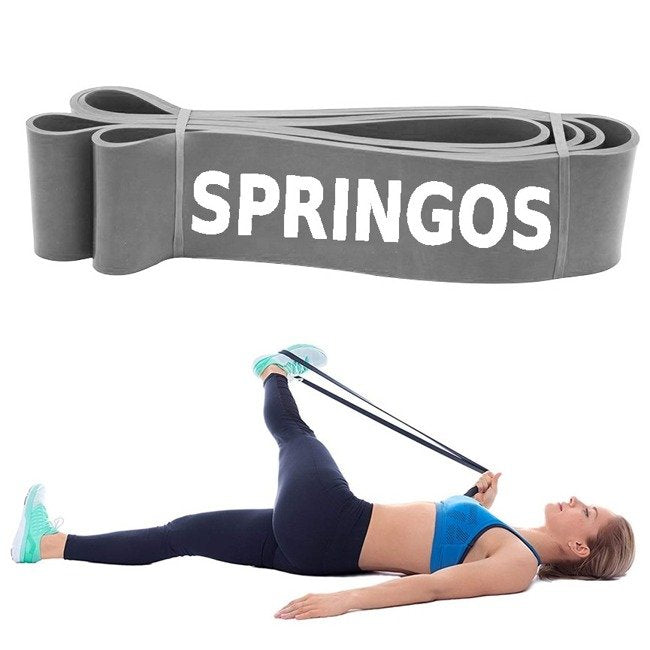 Resistance band | Weerstandsbanden | Weerstands Set | Fitness elastiek | Grijs