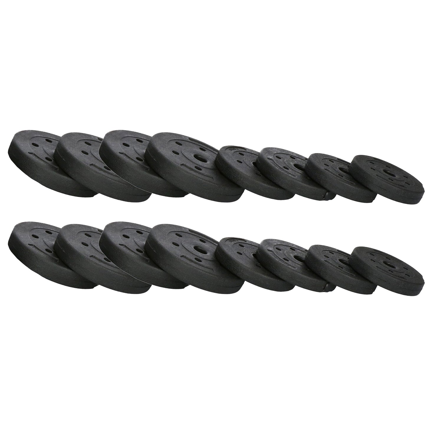 Dumbellset - 30 KG - Halter Verlengstuk - Verstelbaar - Complete Set - Thuis Sporten - Zwart