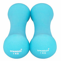 Dumbbell Set - 2 KG - Blauw