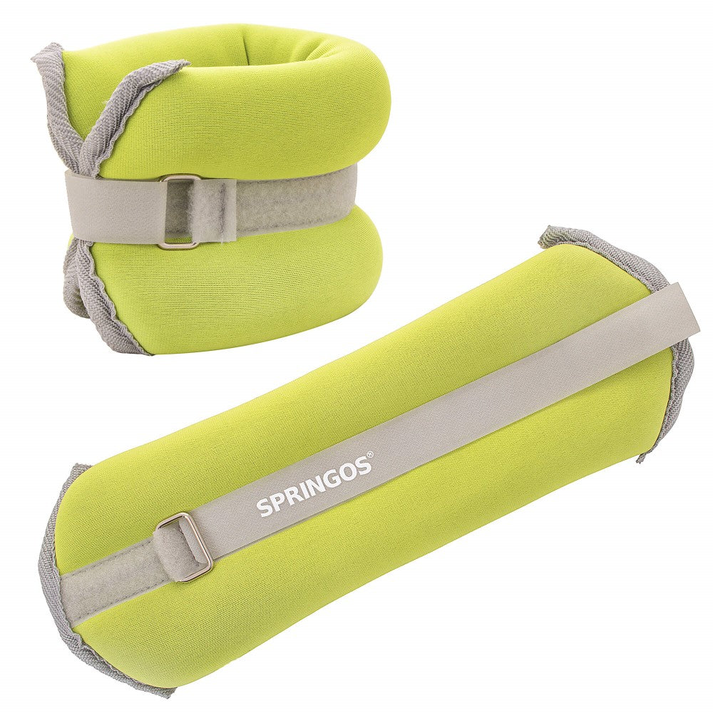 Pols- en enkelgewicht | 2 Stuks | 1.5 kg | Geel