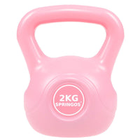 PVC Kettle Bell | Kettlebell | 2 kg | Roze