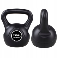 Kettlebell | Zwart | 6 kg