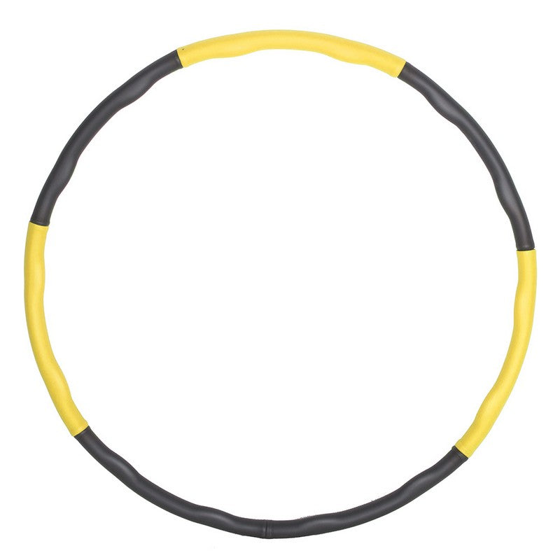 Fitness Hoelahoep | 83 cm | Geel/Grijs