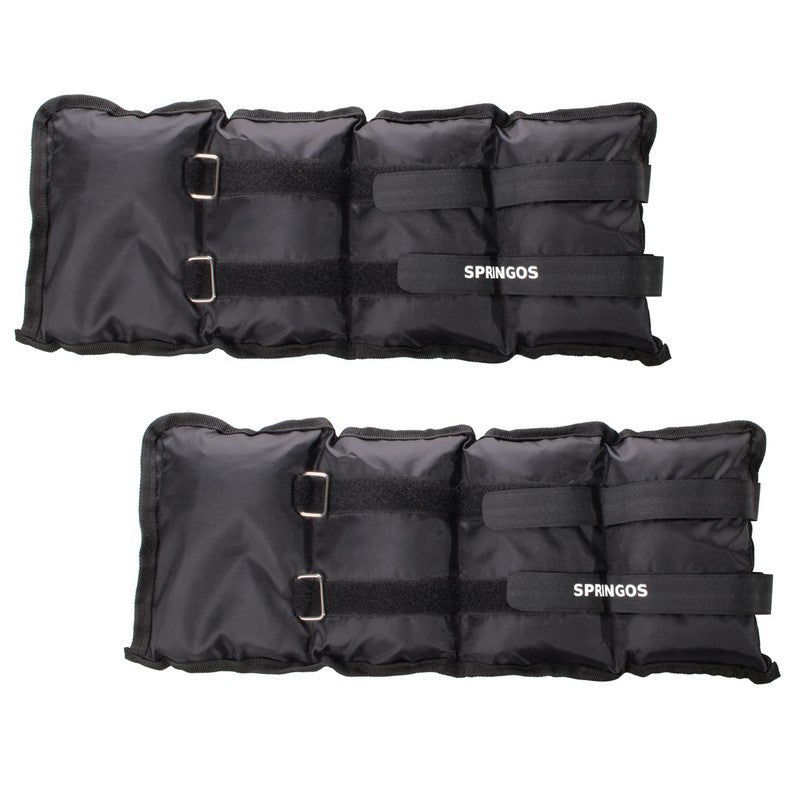 Pols- en enkelgewicht | 2 Stuks | 2,5 kg | Zwart