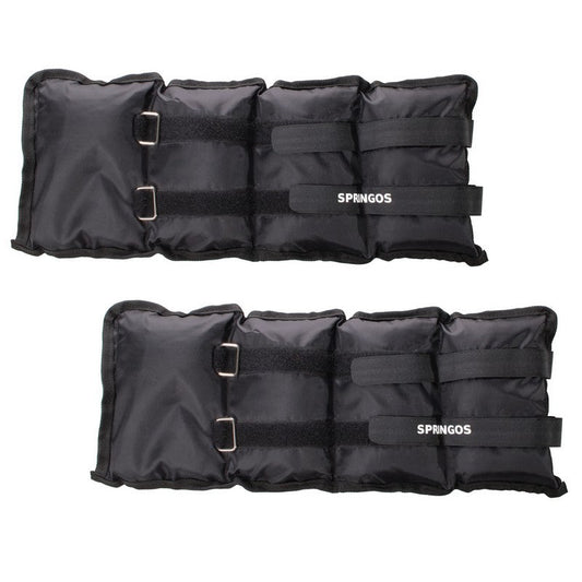 Pols- en enkelgewicht | 2 Stuks | 2,5 kg | Zwart
