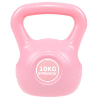 PVC Kettle Bell | Kettlebell | Roze | 10 kg