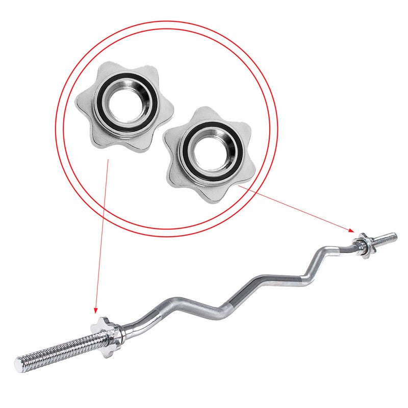 Halterstang | Barbell | Chroomstaal | 120 cm | 25 mm