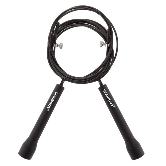 Springtouw | Sport Springtouw | Fitness Springtouw | Verstelbaar | Zwart 3m