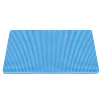 Buikspierwiel | Inclusief Kniemat | Blauw/Zwart