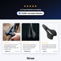 Ferosi CloudRide Comfortzadel — Pijnvrij op Elke Afstand