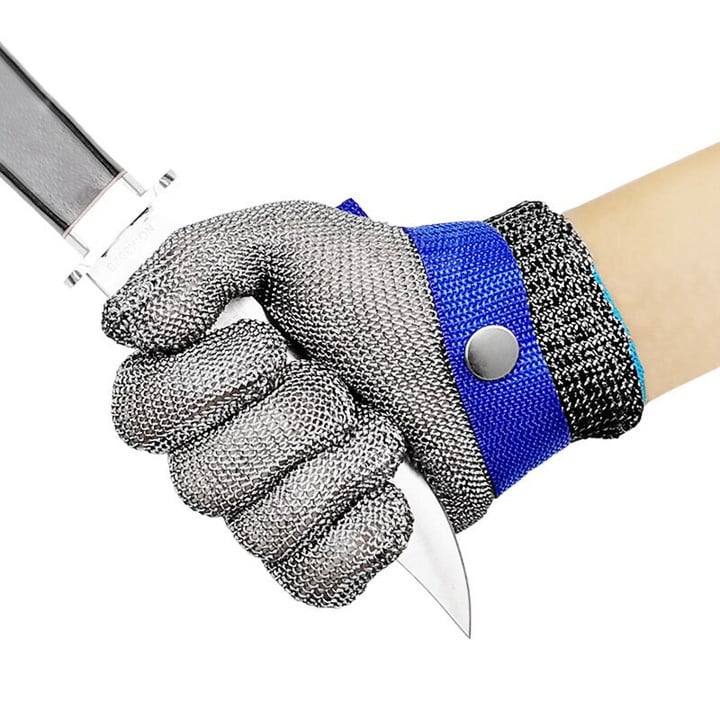 Metaalmesh Handschoenen van voedselveilig roestvrij staal