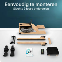 Roeitrainer - RowForge - Hout Met Waterweerstand
